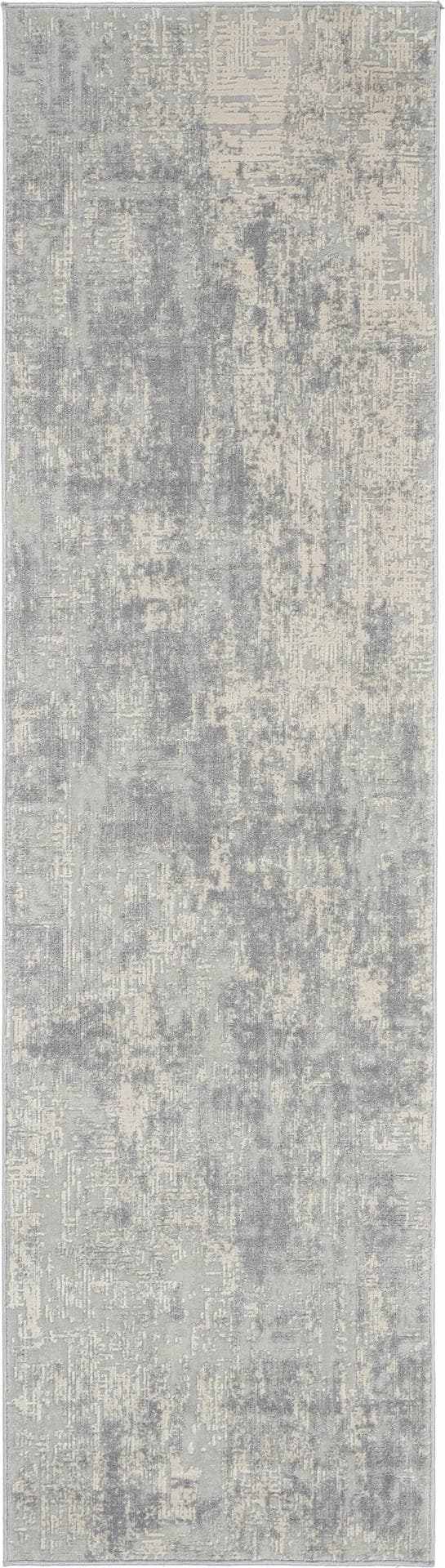 RUSTIC TEXTURES - RUS01 - IVORY/SILVER rug, photo 9