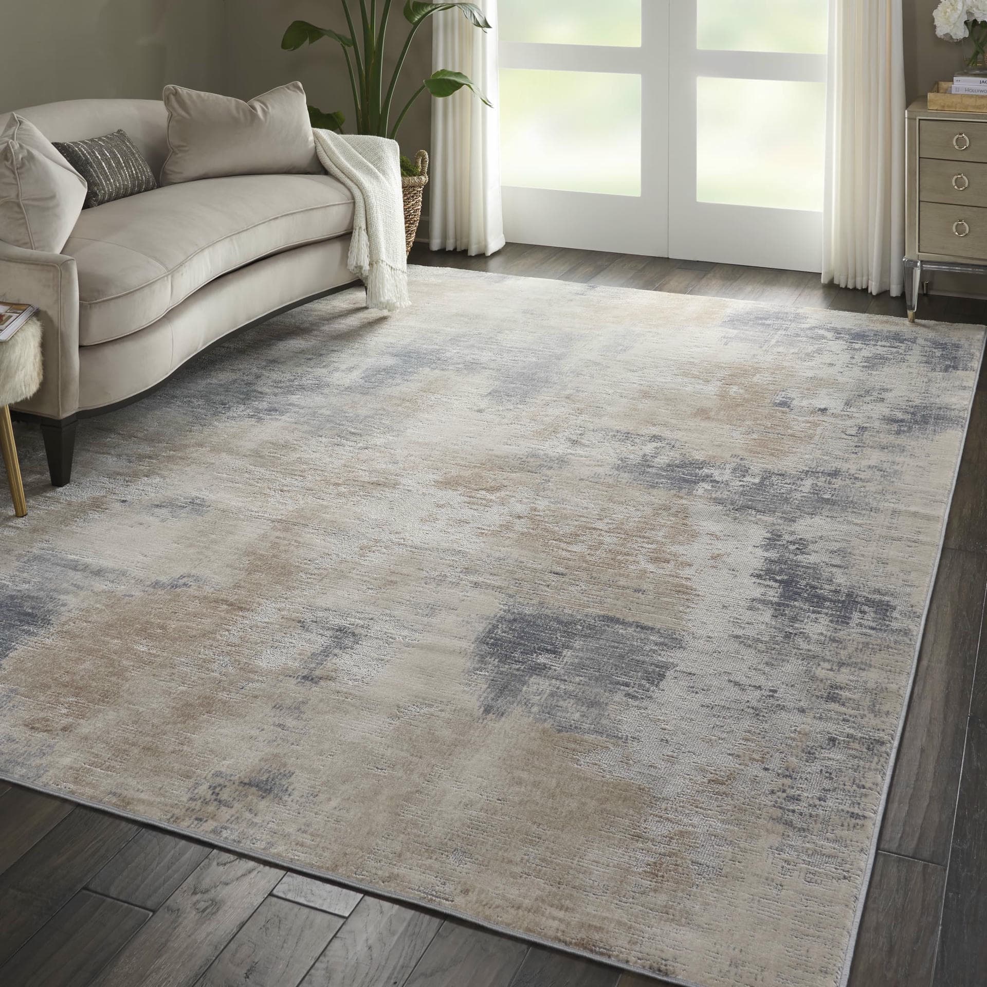RUSTIC TEXTURES - RUS02 - BGEGY rug, photo 5