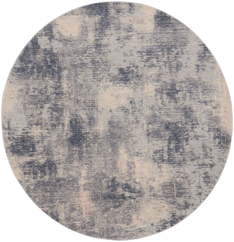 RUSTIC TEXTURES - RUS02 - BLUE/IVORY rug, photo 8