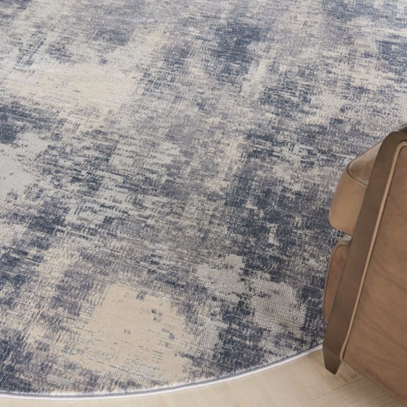RUSTIC TEXTURES - RUS02 - BLUE/IVORY rug, photo 11