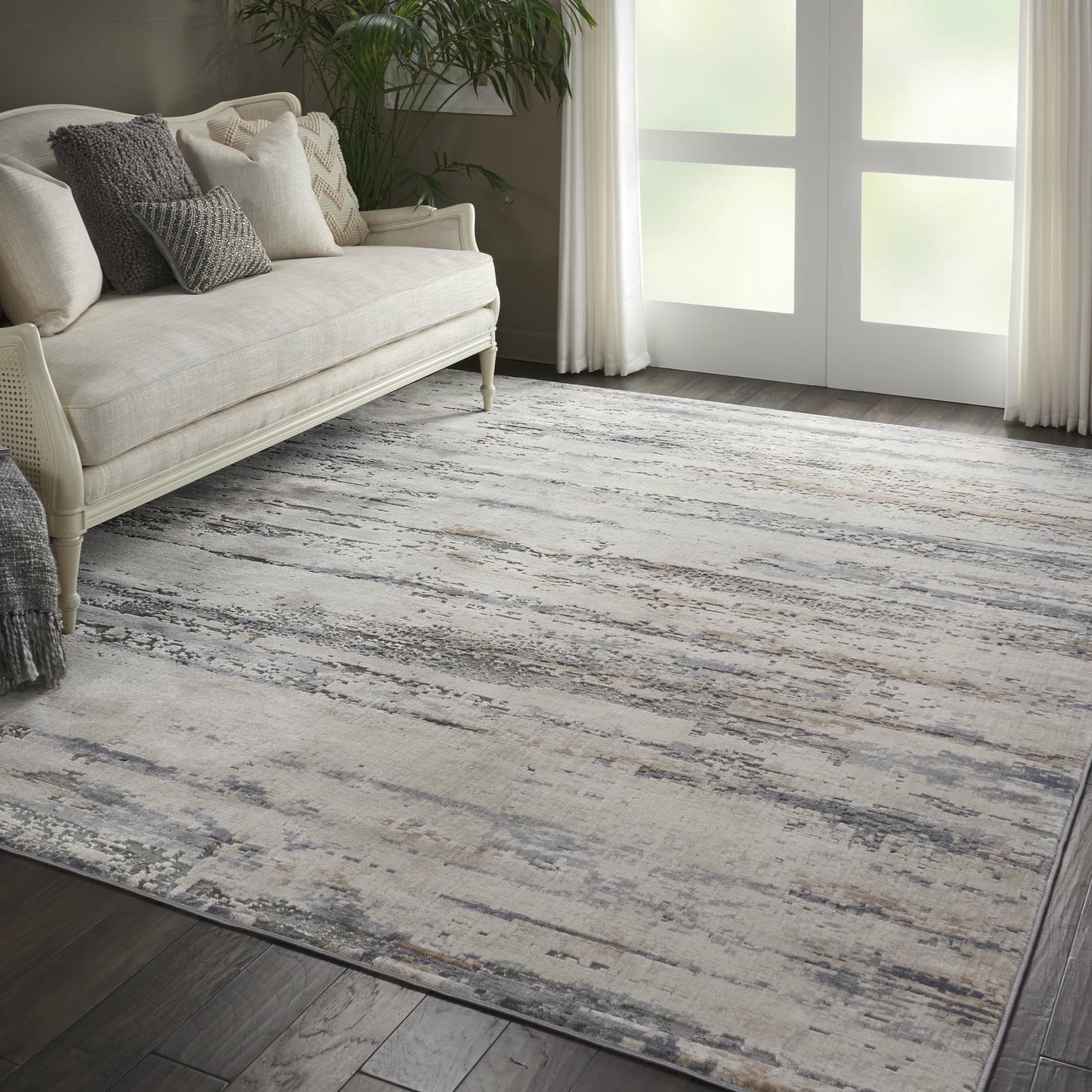 RUSTIC TEXTURES - RUS04 - BGEGY rug, photo 5