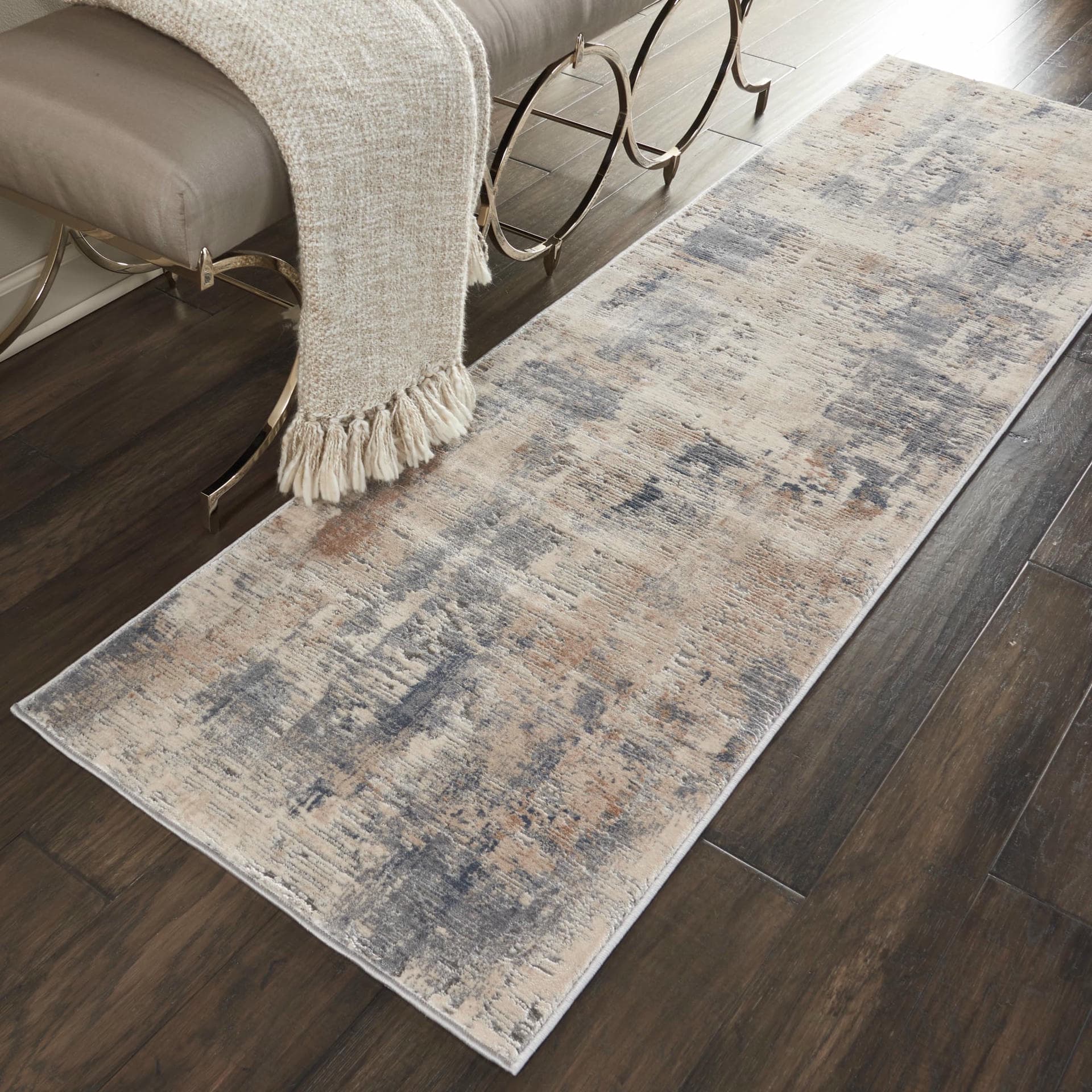 RUSTIC TEXTURES - RUS05 - BGEGY rug, photo 8