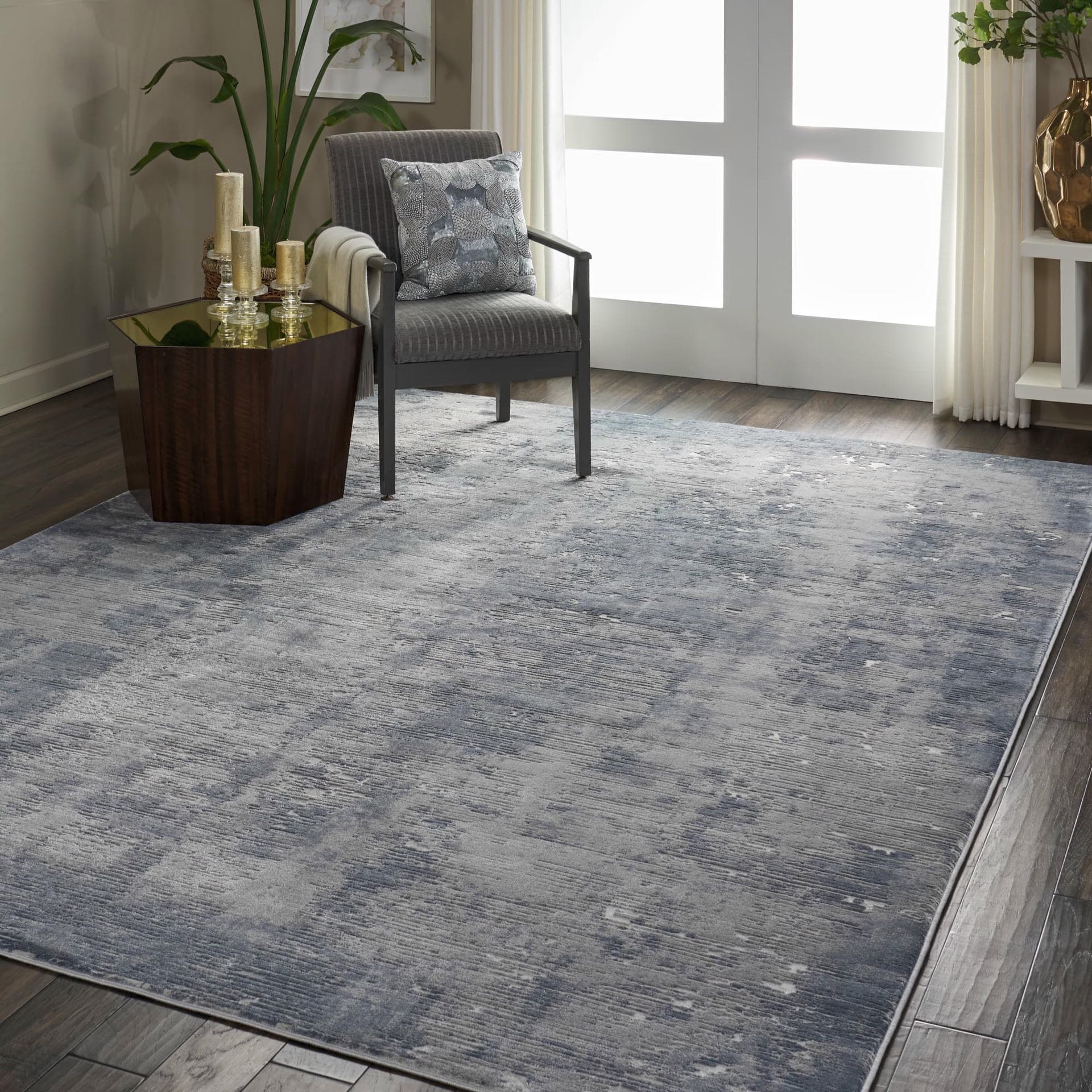 RUSTIC TEXTURES - RUS05 - GREY rug, photo 5