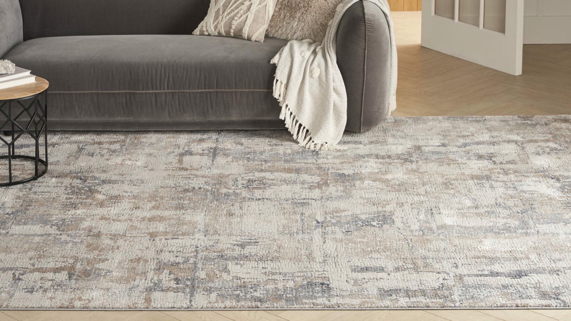 RUSTIC TEXTURES - RUS06 - BGEGY rug, photo 5