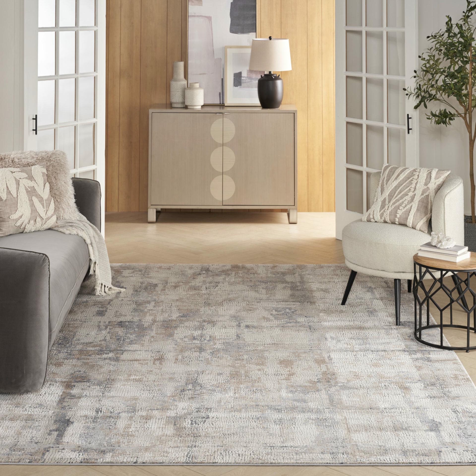 RUSTIC TEXTURES - RUS06 - BGEGY rug, photo 6