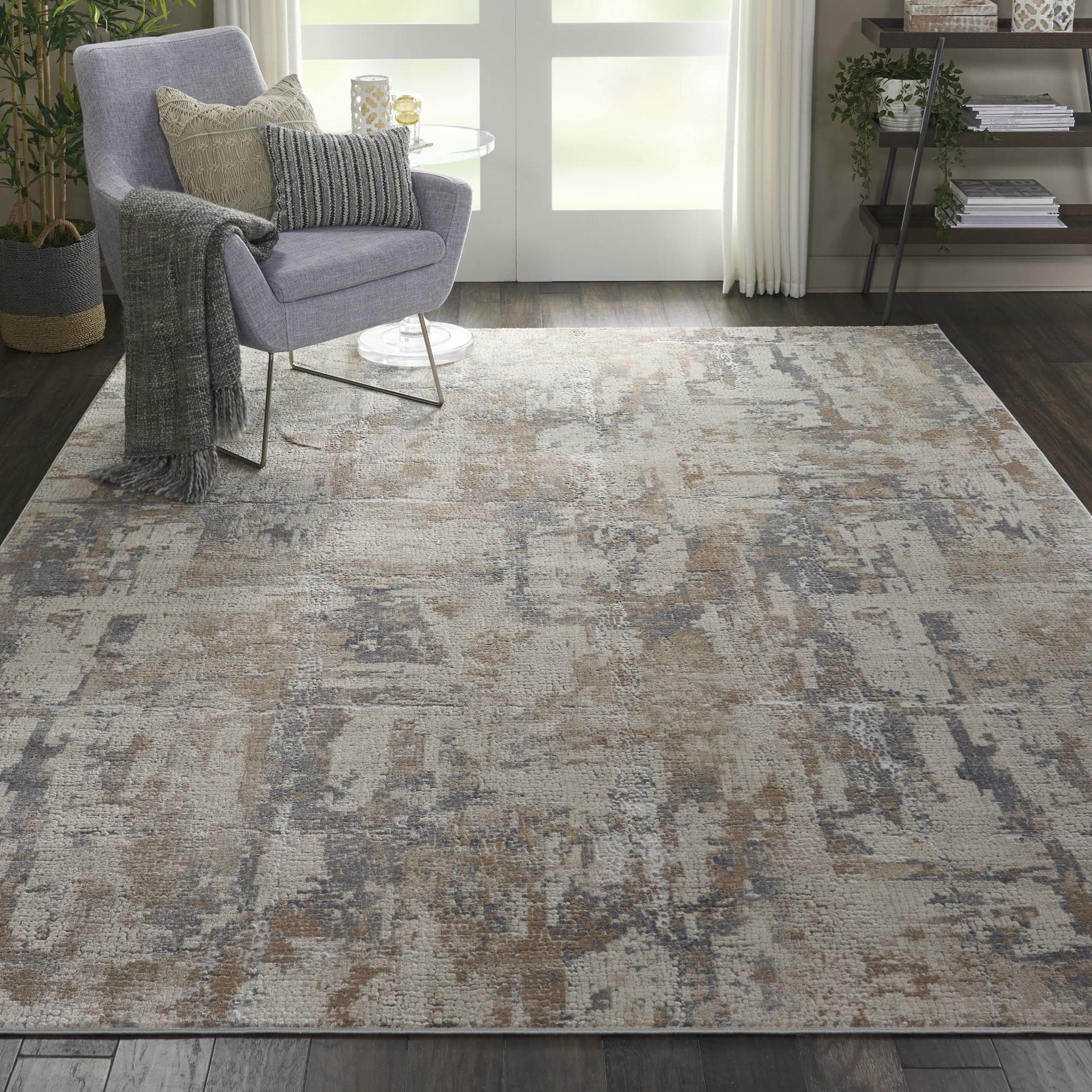 RUSTIC TEXTURES - RUS06 - BGEGY rug, photo 7