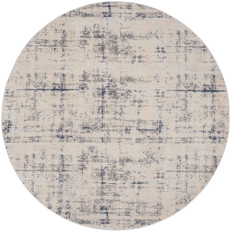 RUSTIC TEXTURES - RUS06 - IVORY BLUE rug, photo 9