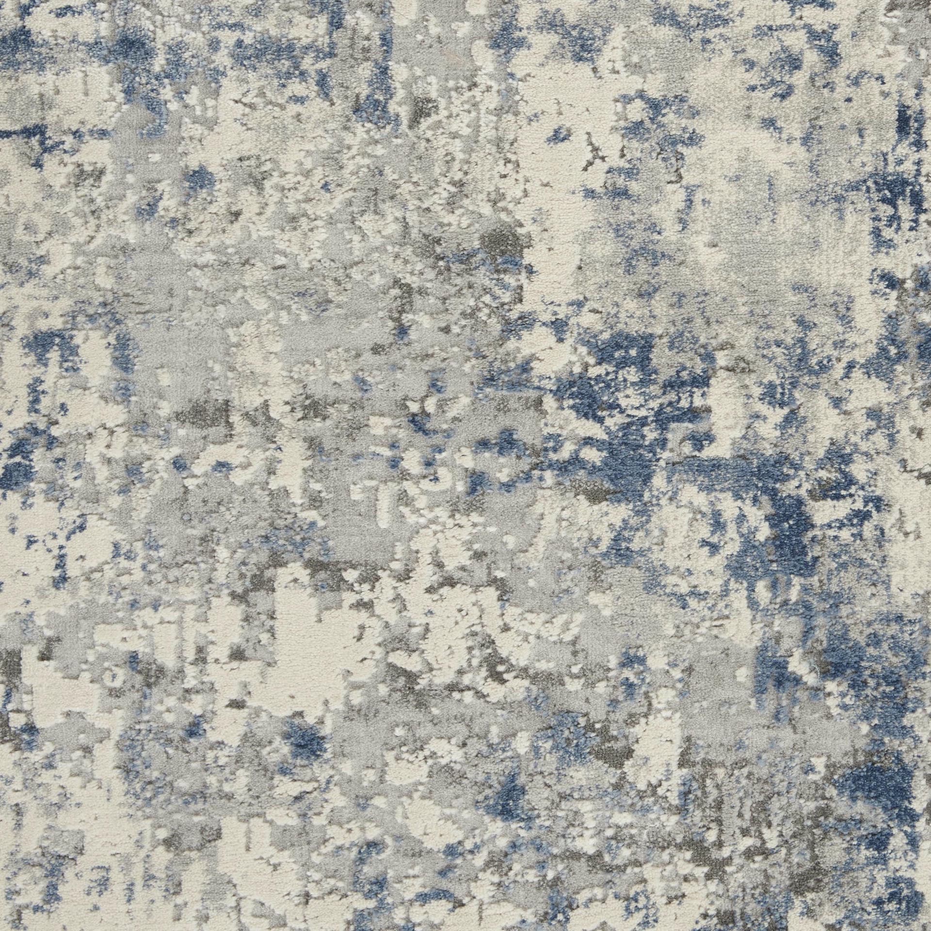RUSTIC TEXTURES - RUS07 - IVORY GREY BLUE rug, photo 3