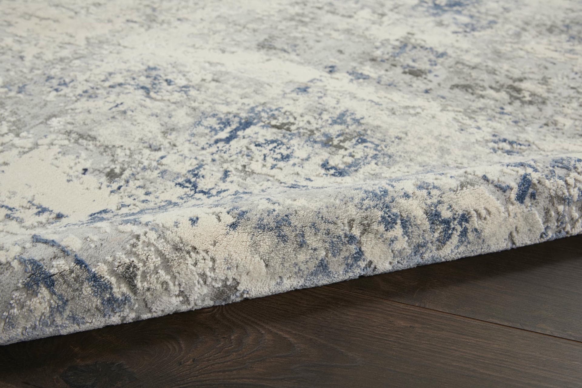 RUSTIC TEXTURES - RUS07 - IVORY GREY BLUE rug, photo 4