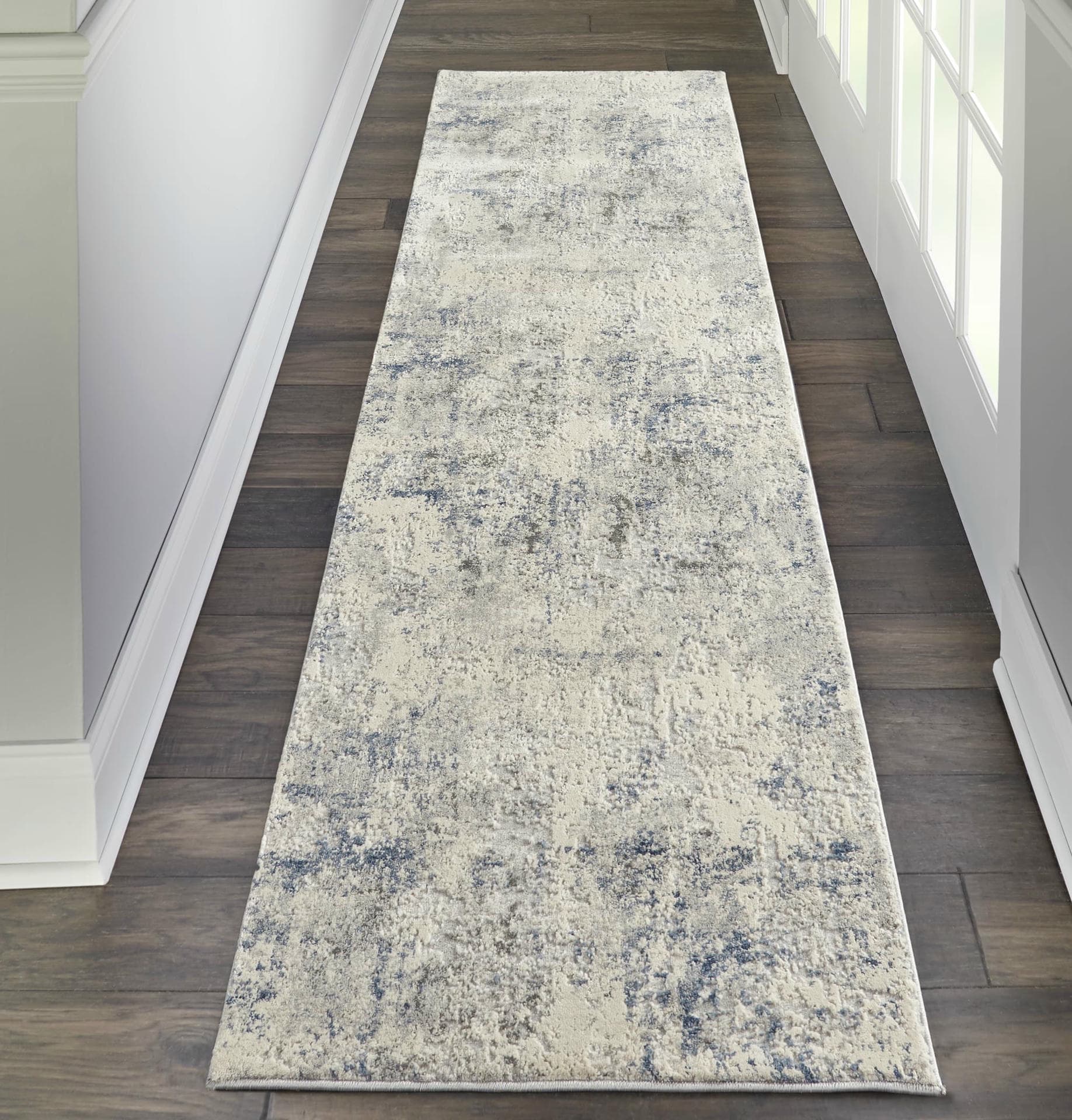 RUSTIC TEXTURES - RUS07 - IVORY GREY BLUE rug, photo 8