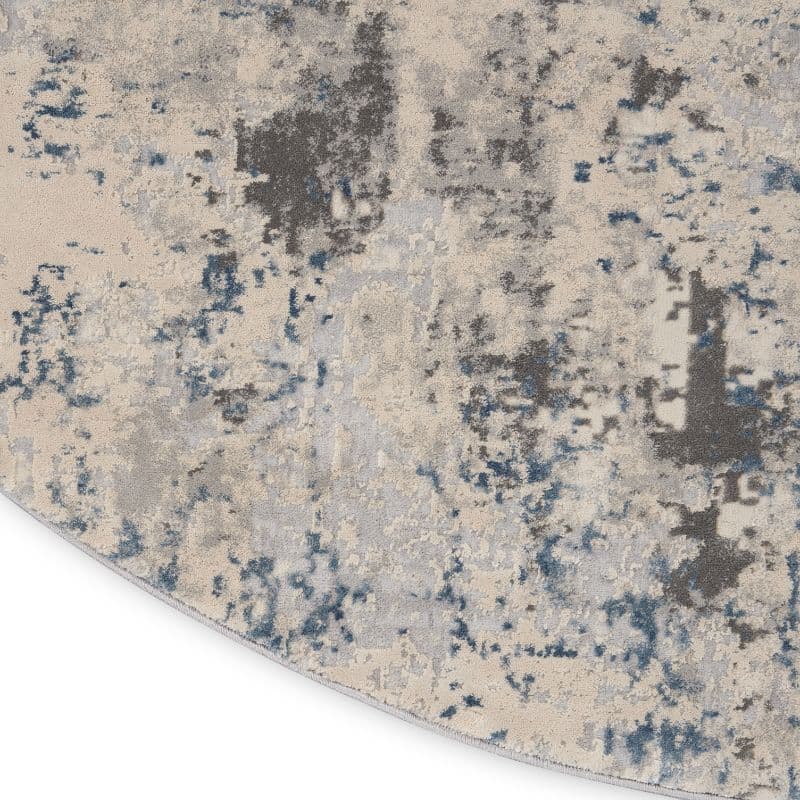 RUSTIC TEXTURES - RUS07 - IVORY GREY BLUE rug, photo 10