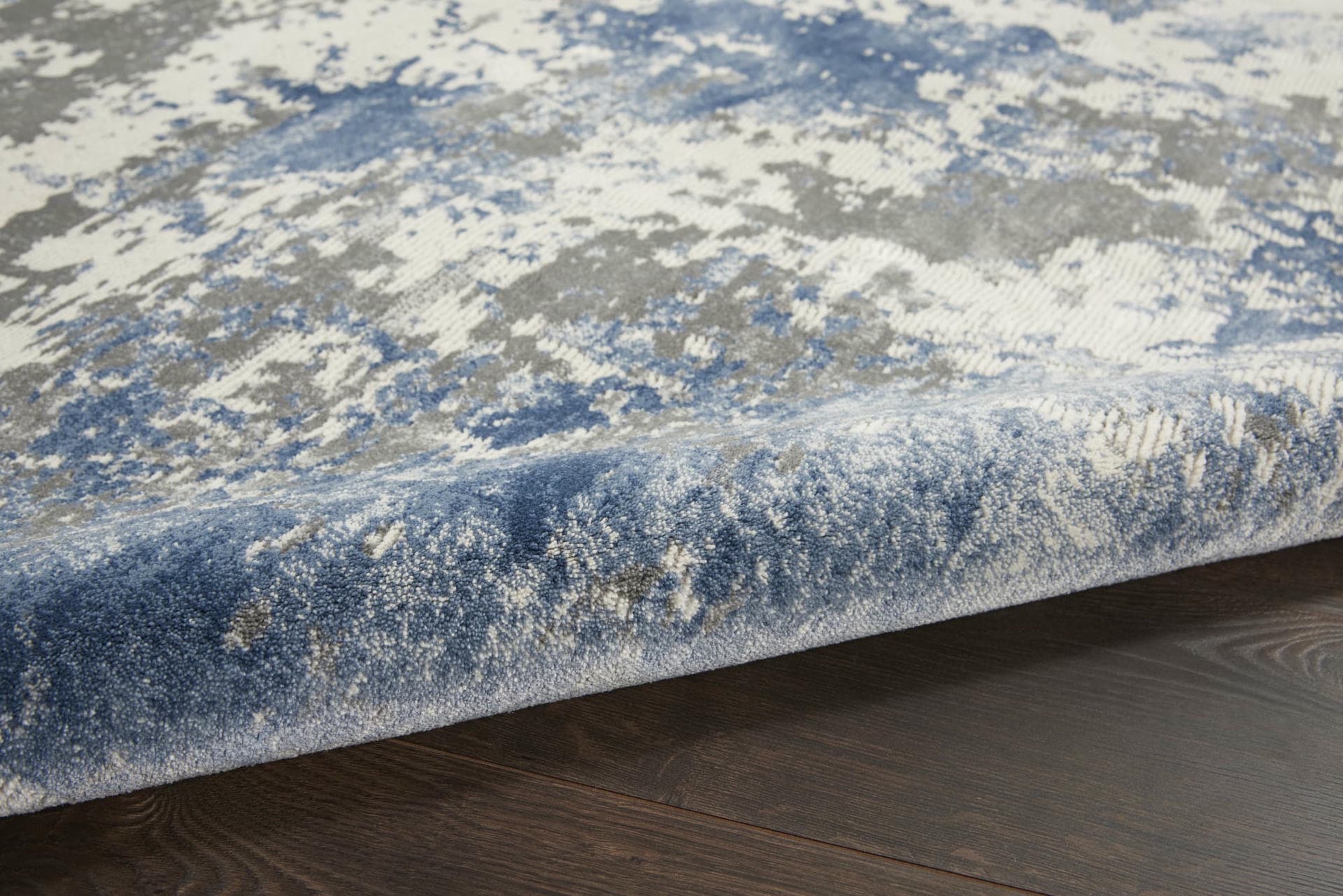 RUSTIC TEXTURES - RUS08 - GREY/BLUE rug, photo 4