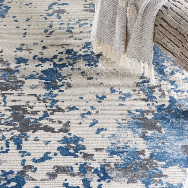 RUSTIC TEXTURES - RUS08 - GREY/BLUE rug, photo 12