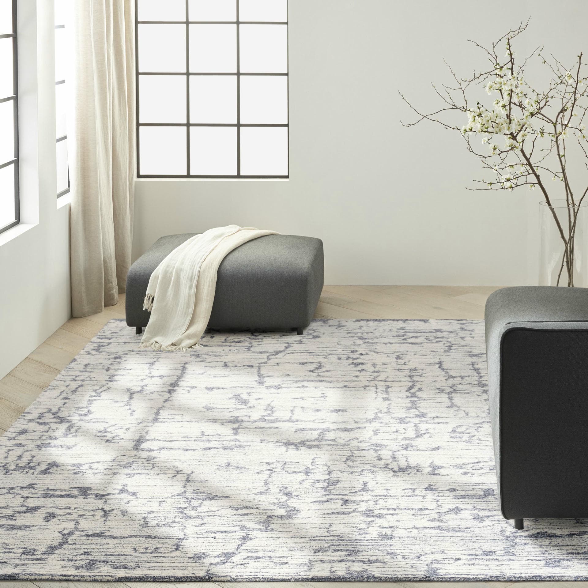 CK009 SCULPTURAL - SCL01 - Blue rug, photo 8