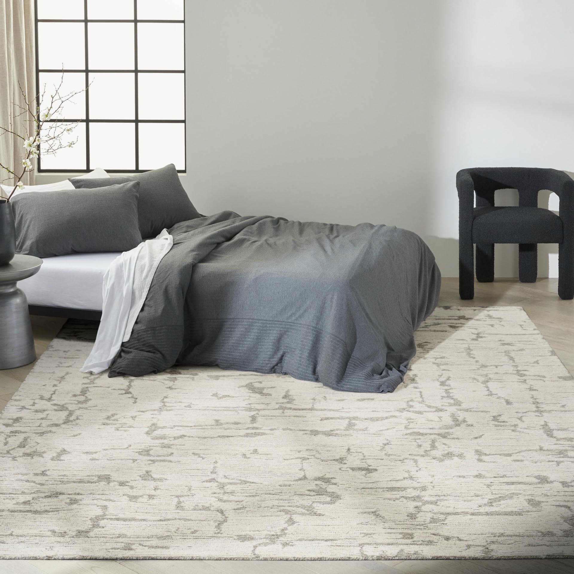 CK009 SCULPTURAL - SCL01 - Grey rug, photo 9