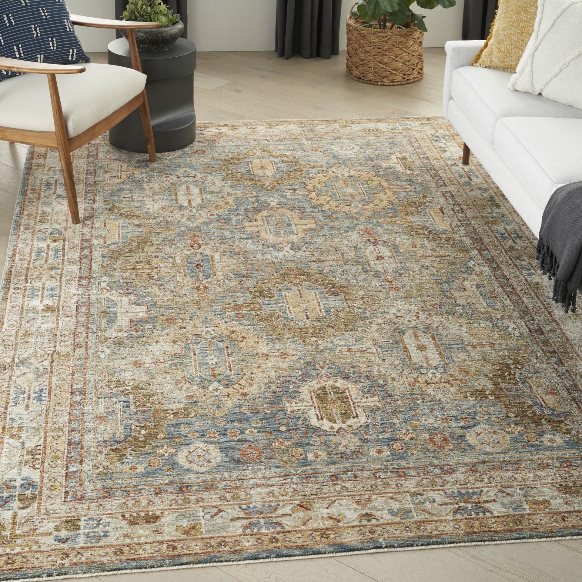 SAHAR - SHR01 - Blue rug, photo 6