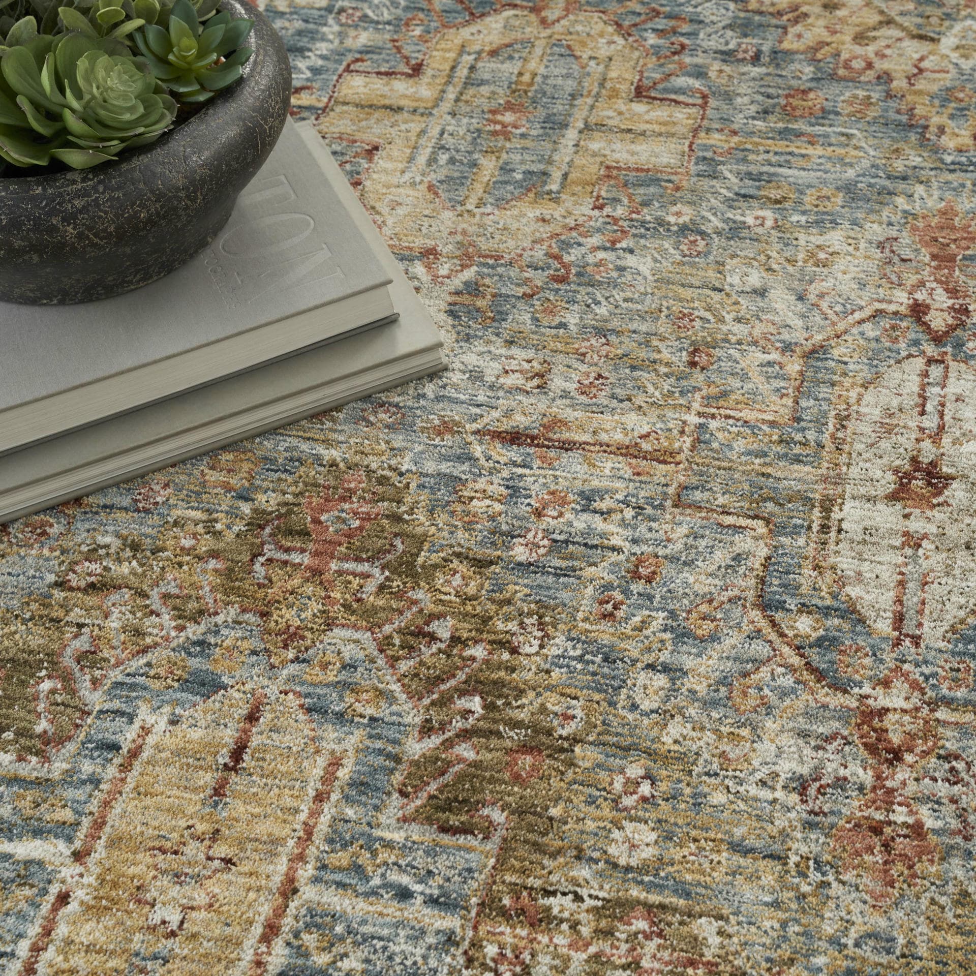 SAHAR - SHR01 - Blue rug, photo 8