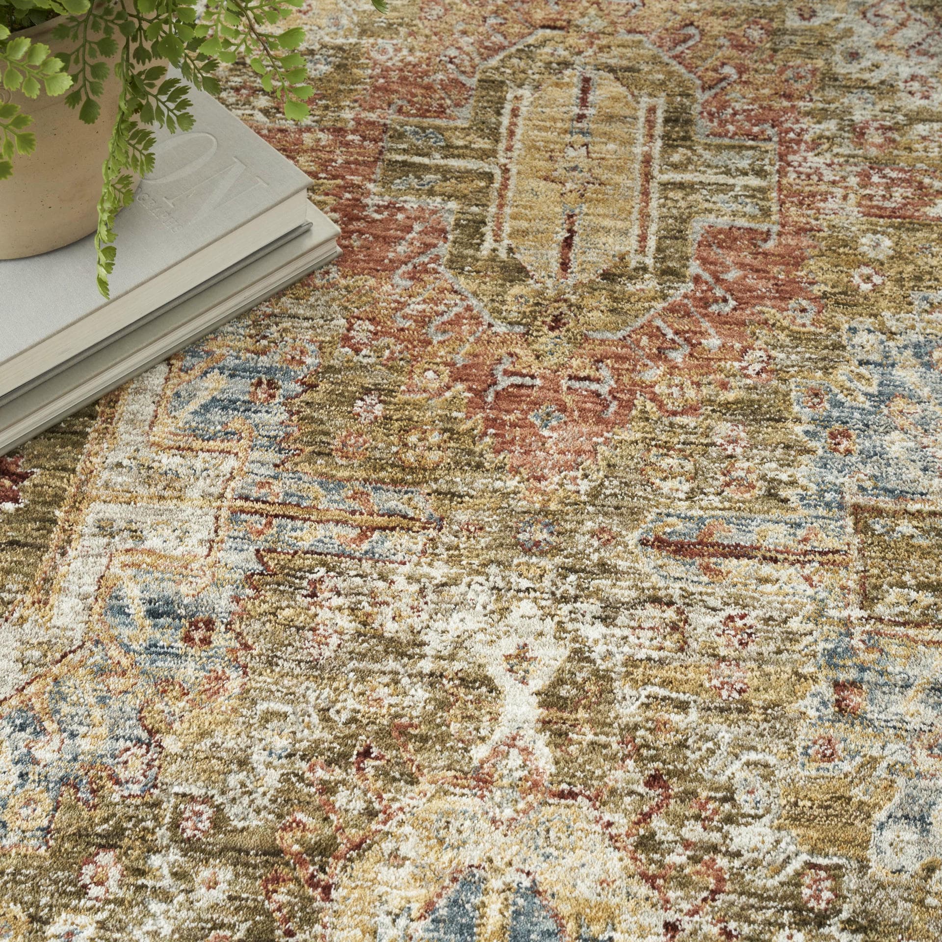 SAHAR - SHR01 - Green rug, photo 8