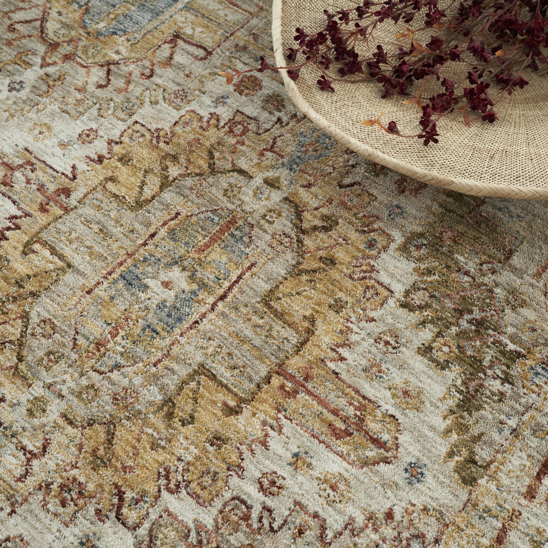 SAHAR - SHR01 - Ivory Multicolour rug, photo 8