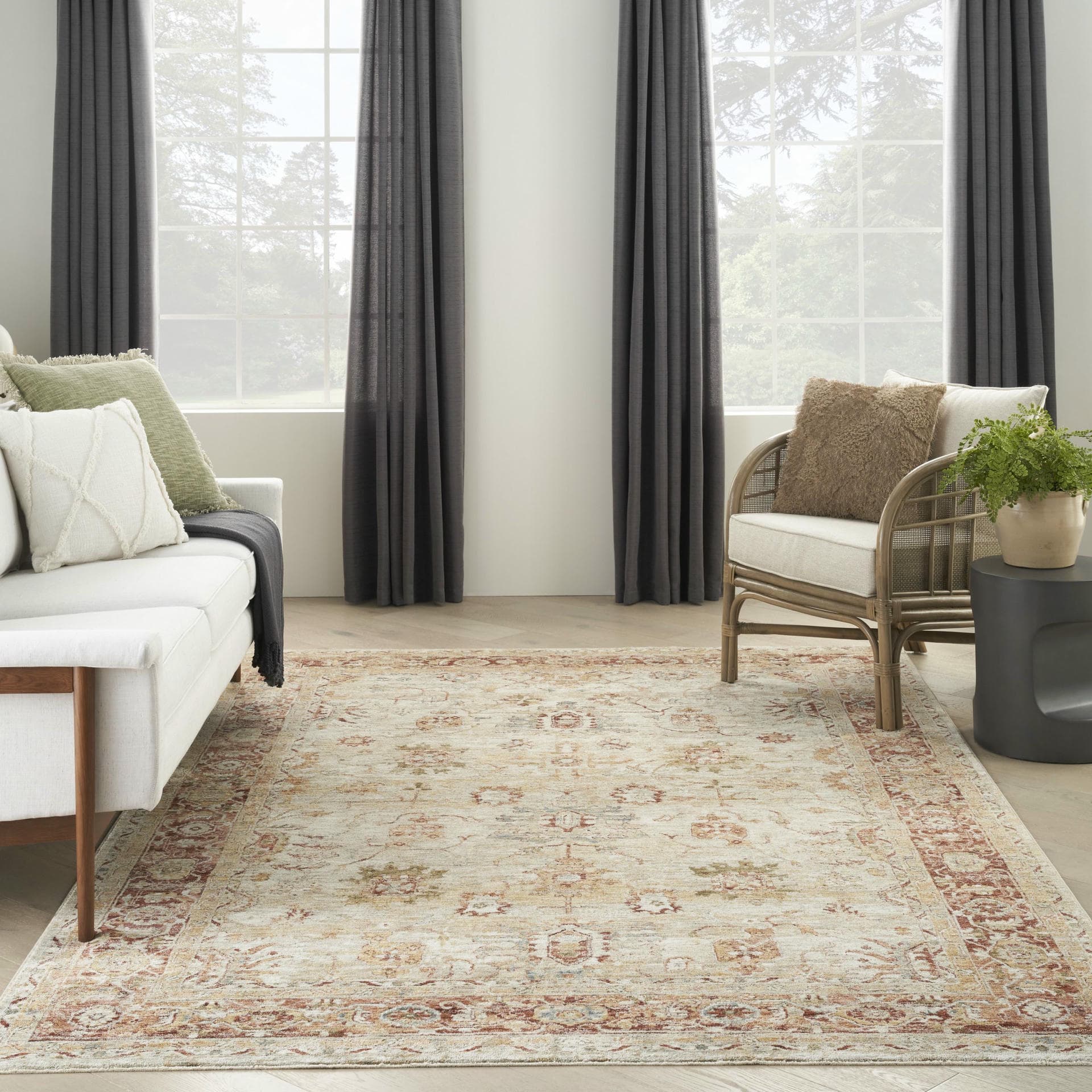 SAHAR - SHR02 - Ivory rug, photo 6