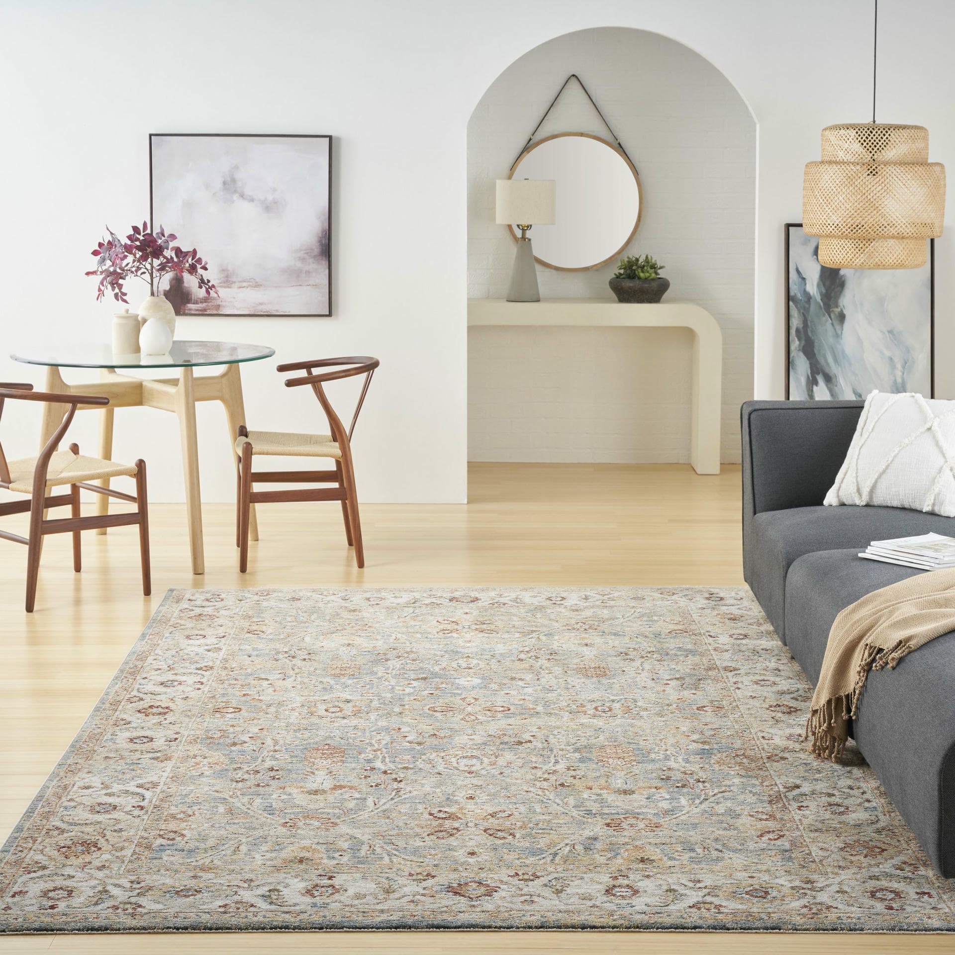SAHAR - SHR03 - Blue rug, photo 7