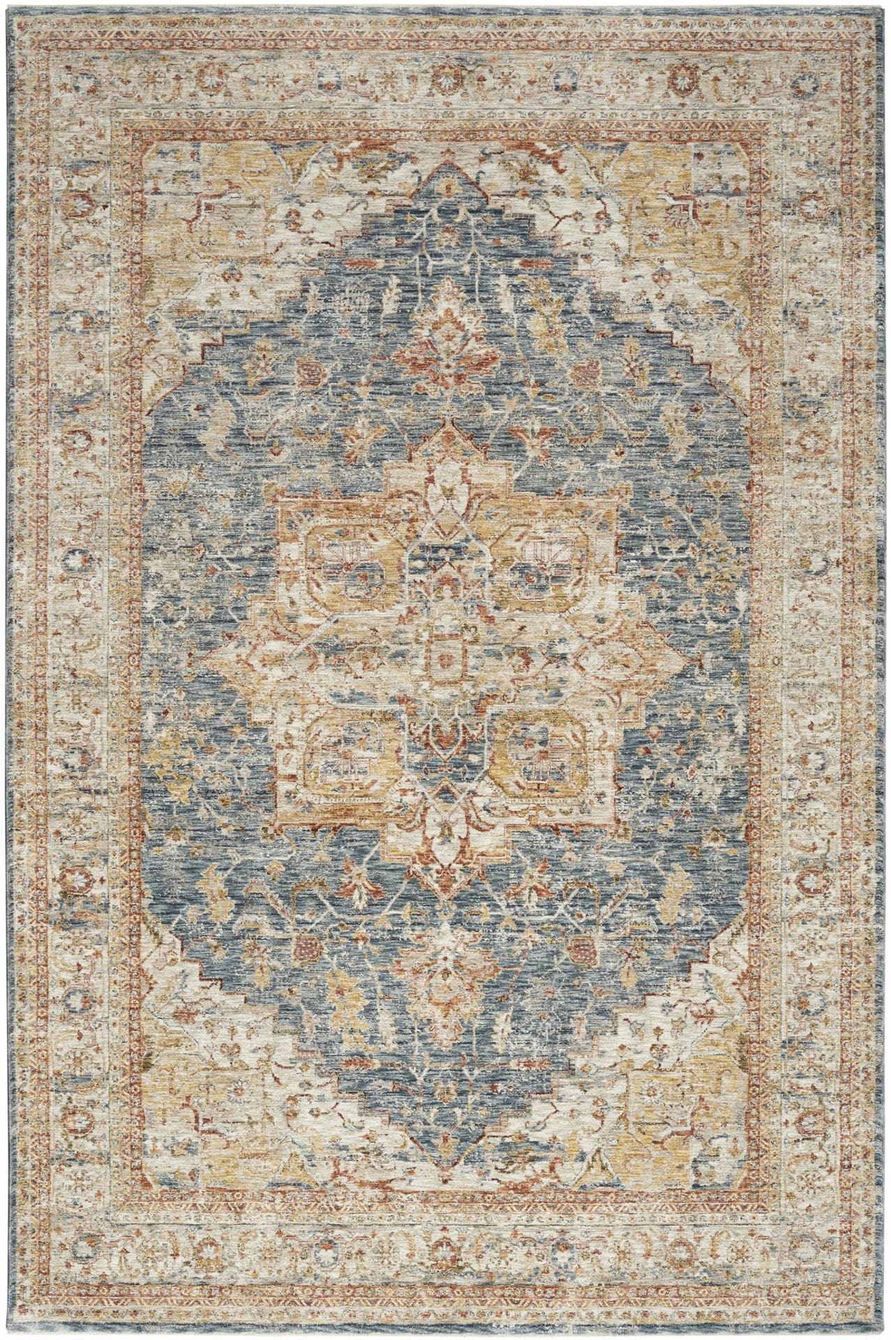 SAHAR - SHR06 - Ivory Blue rug