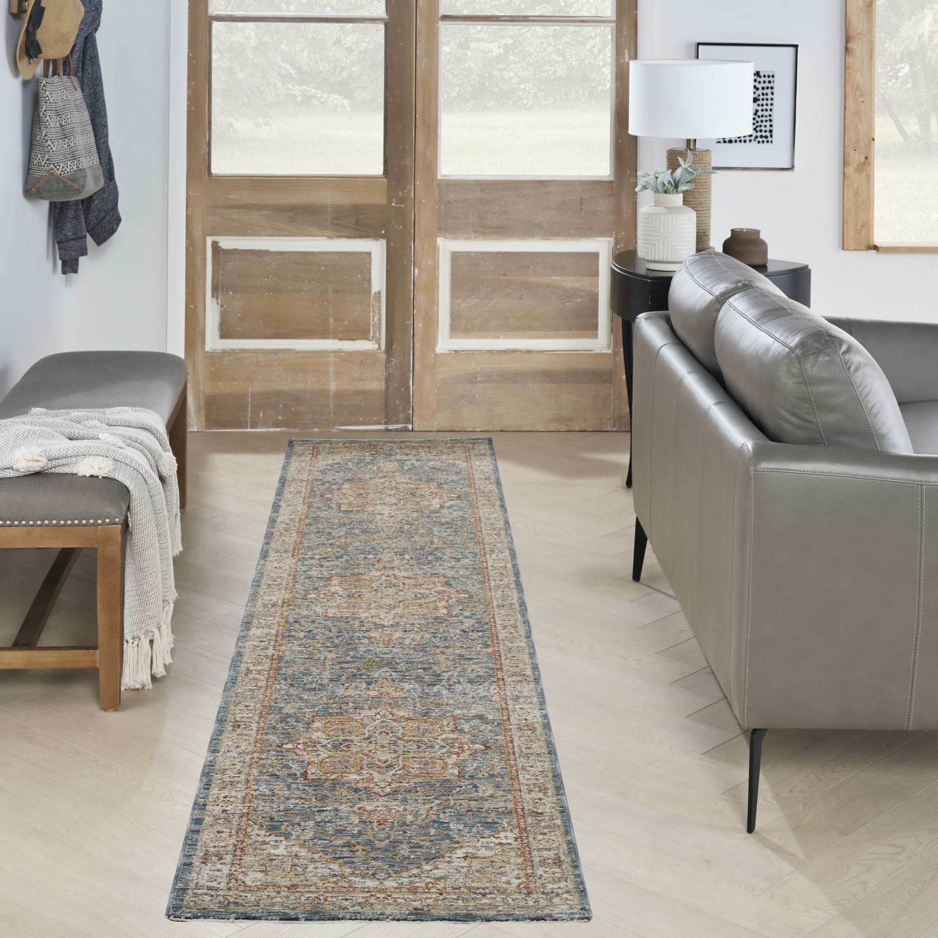 SAHAR - SHR06 - Ivory Blue rug, photo 10