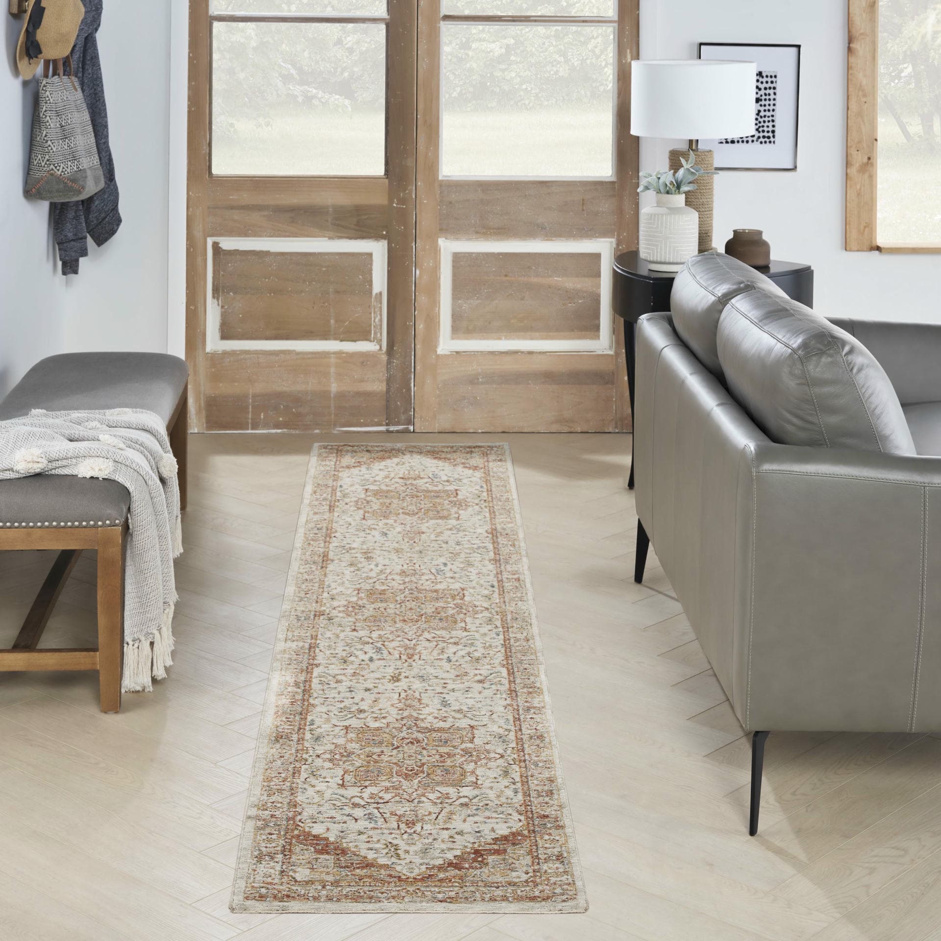 SAHAR - SHR06 - Ivory Rust rug, photo 10