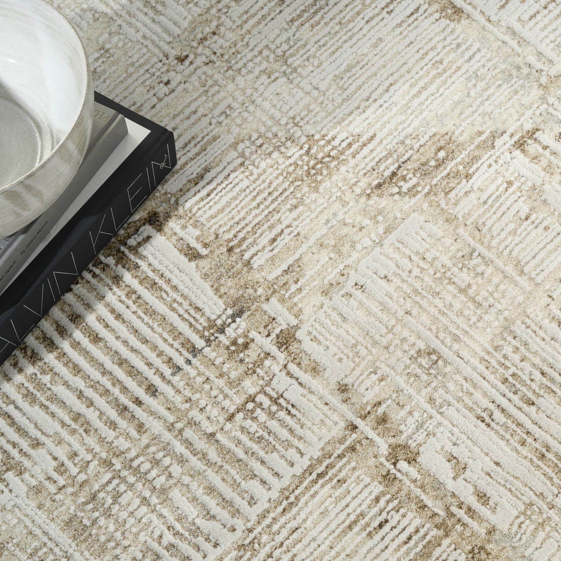 CK078 SUMMIT - SUM02 - Mocha Ivory rug, photo 6