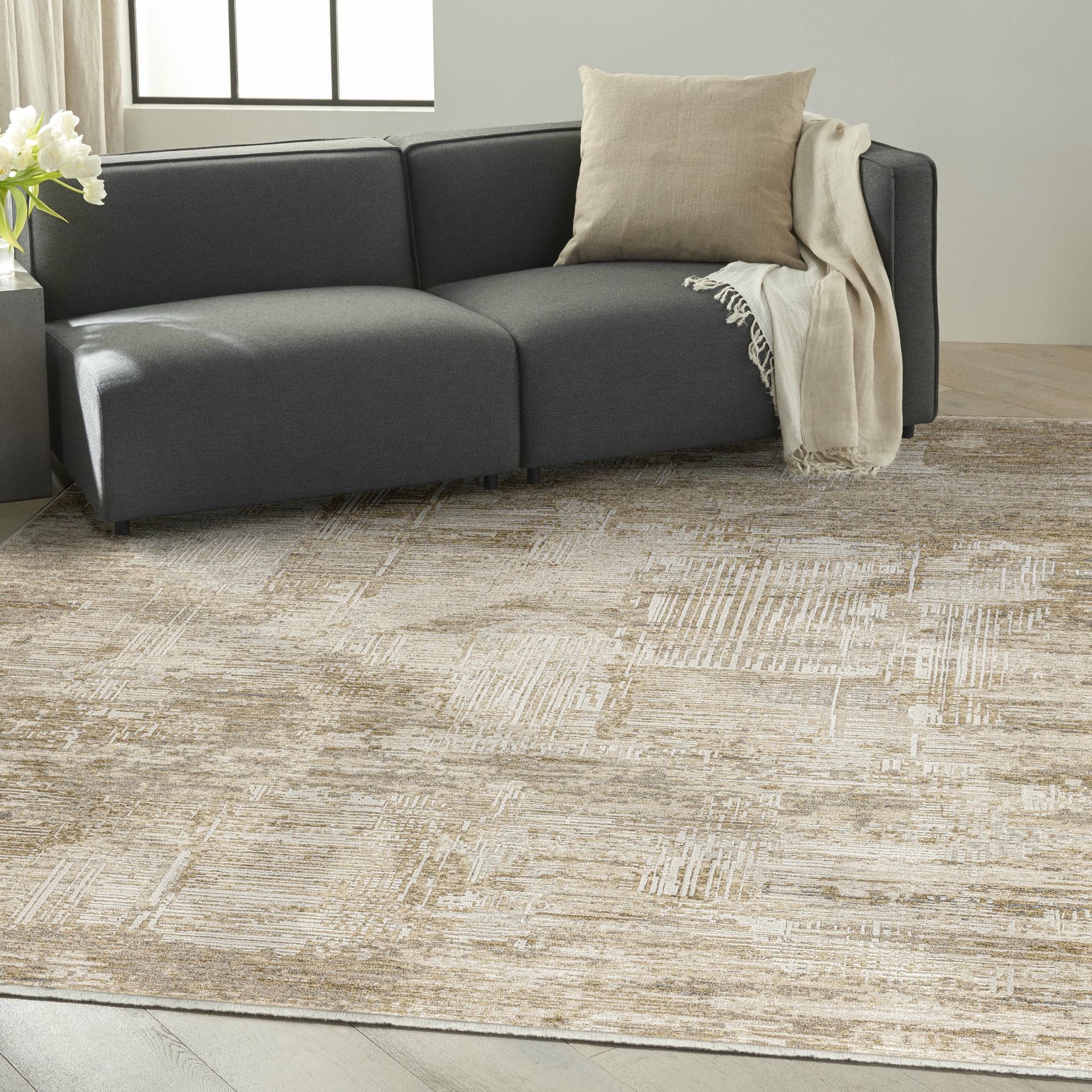 CK078 SUMMIT - SUM02 - Mocha Ivory rug, photo 9