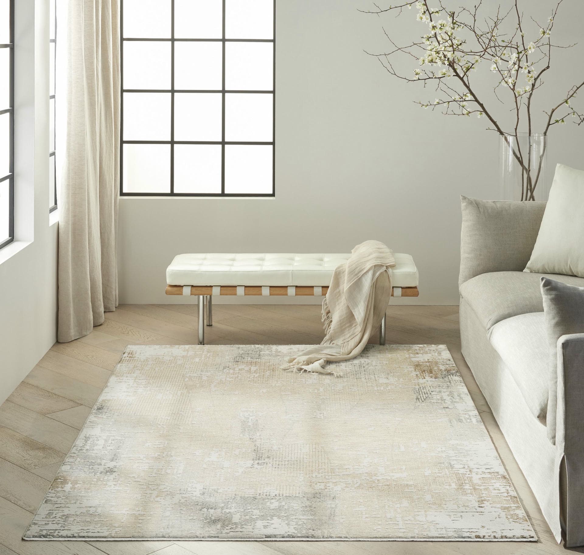 CK078 SUMMIT - SUM05 - Cream Ivory rug, photo 8