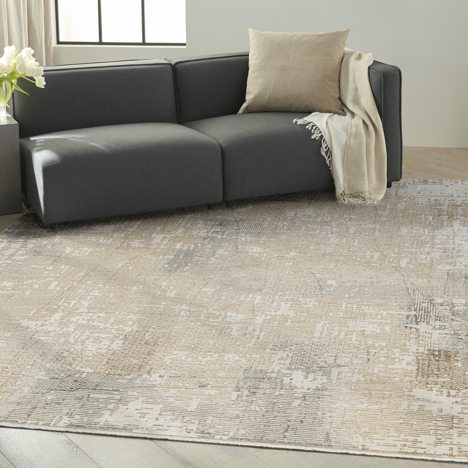CK078 SUMMIT - SUM05 - Cream Ivory rug, photo 9