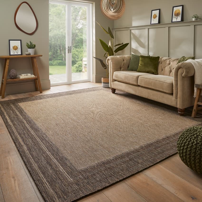SUMAC (Indoor/Outdoor) - SUM102 - Beige Brown rug, photo 5