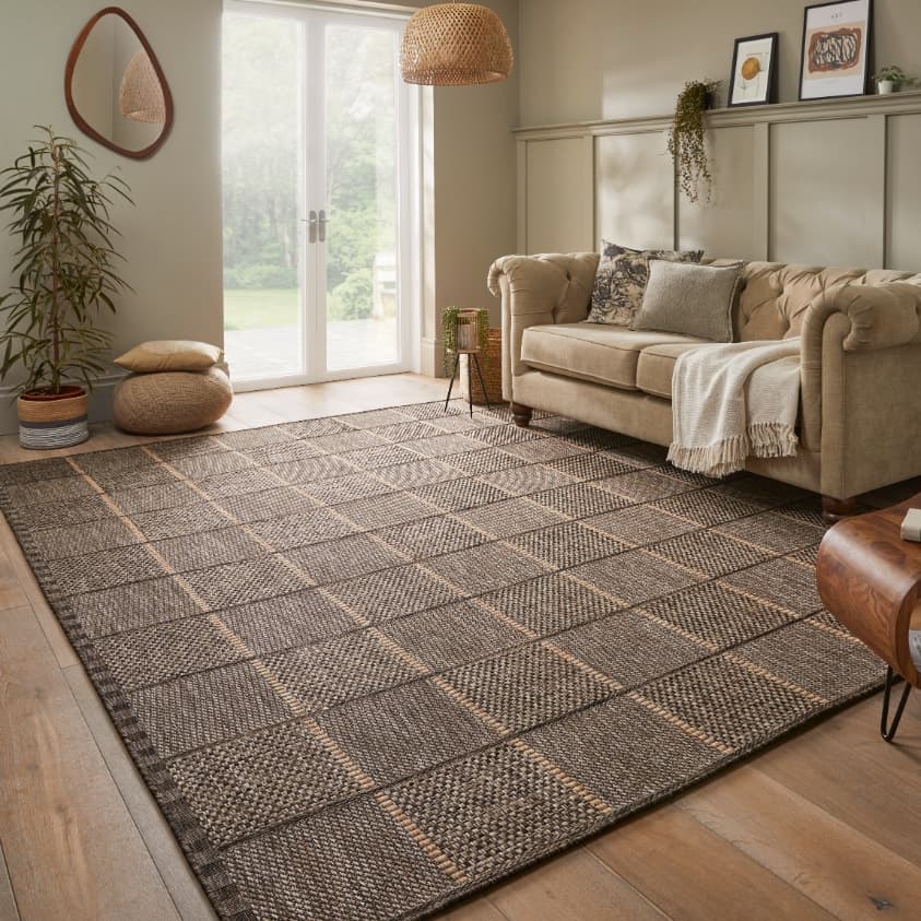 SUMAC (Indoor/Outdoor) - SUM104 - Mocha rug, photo 5