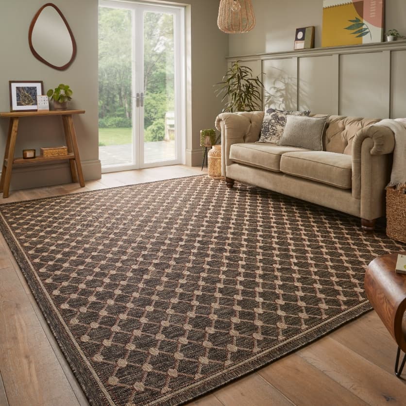SUMAC (Indoor/Outdoor) - SUM105 - Brown rug, photo 5