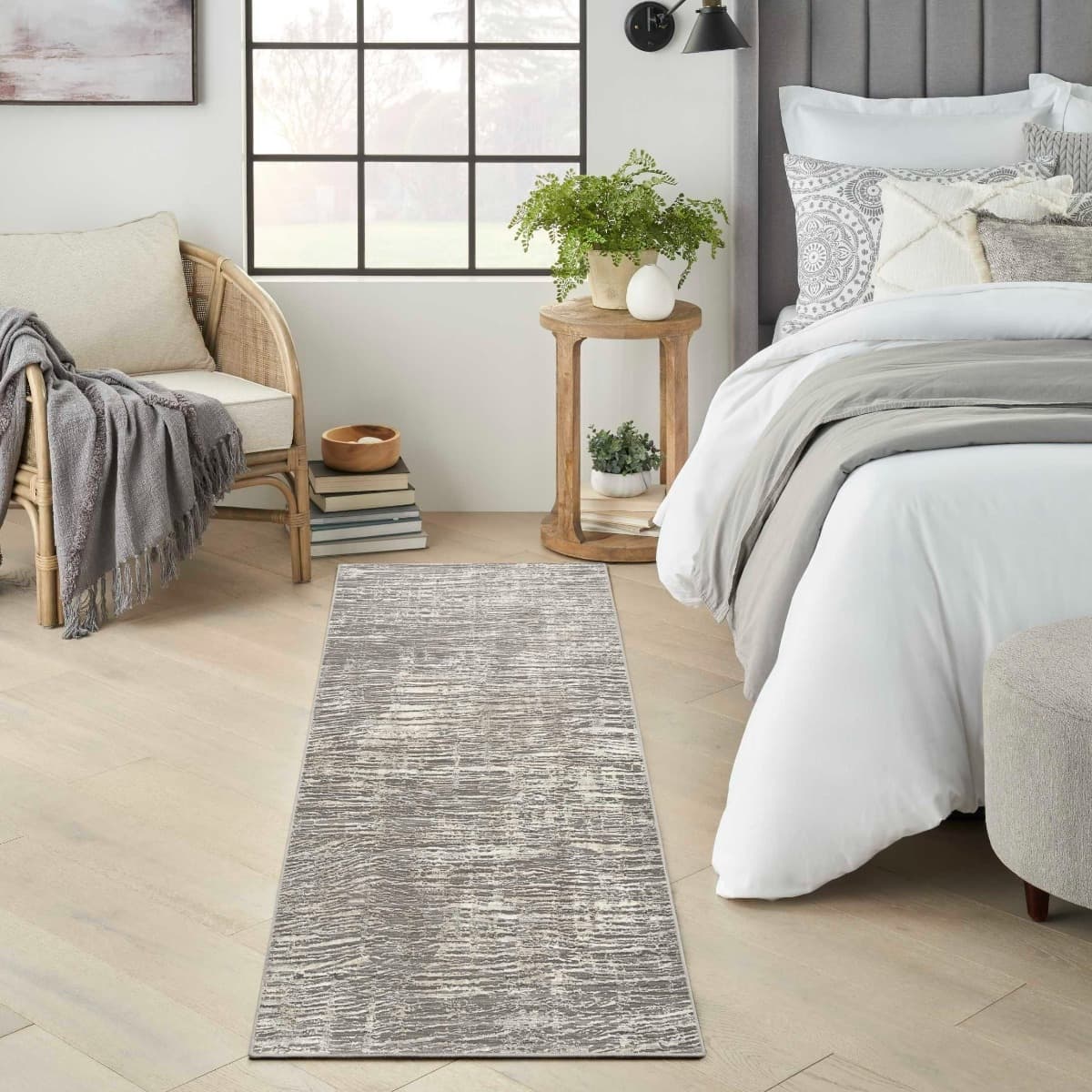 SUSTAINABLE TRENDS - SUT01 - Ivory Grey rug, photo 6