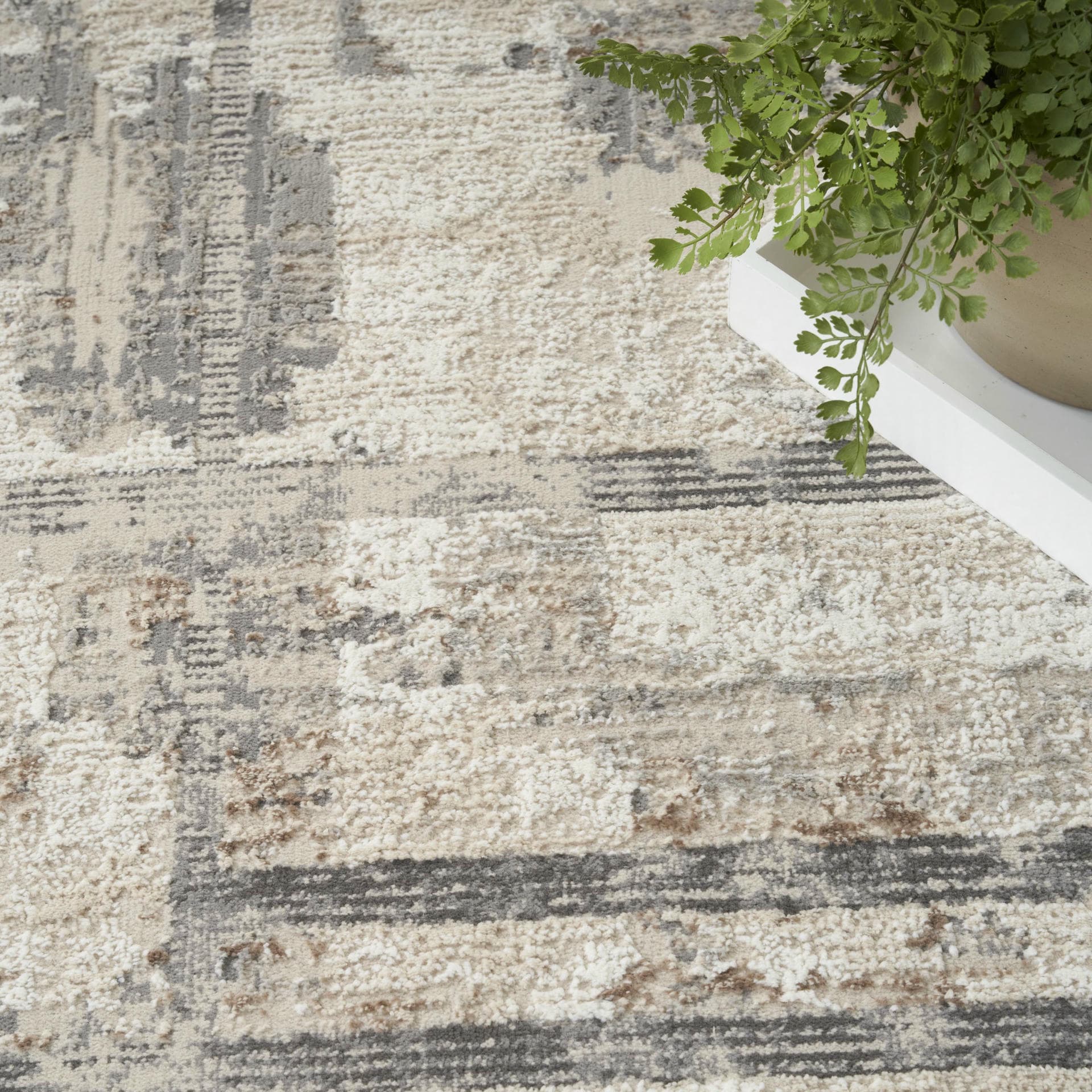 SUSTAINABLE TRENDS - SUT02 - Ivory Multicolour rug, photo 10