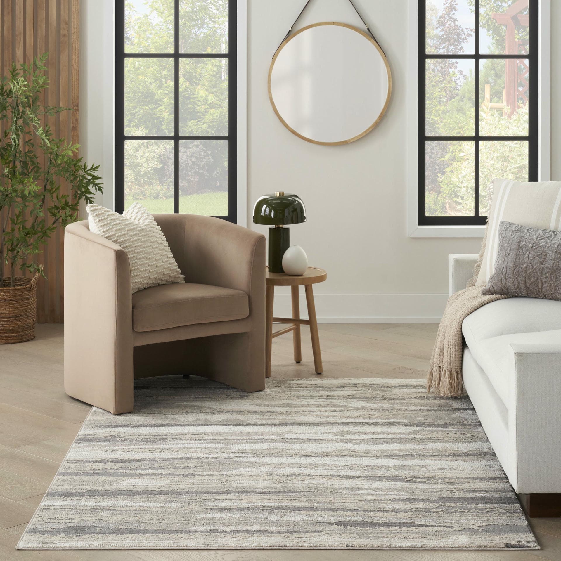 SUSTAINABLE TRENDS - SUT03 - Ivory Multicolour rug, photo 6