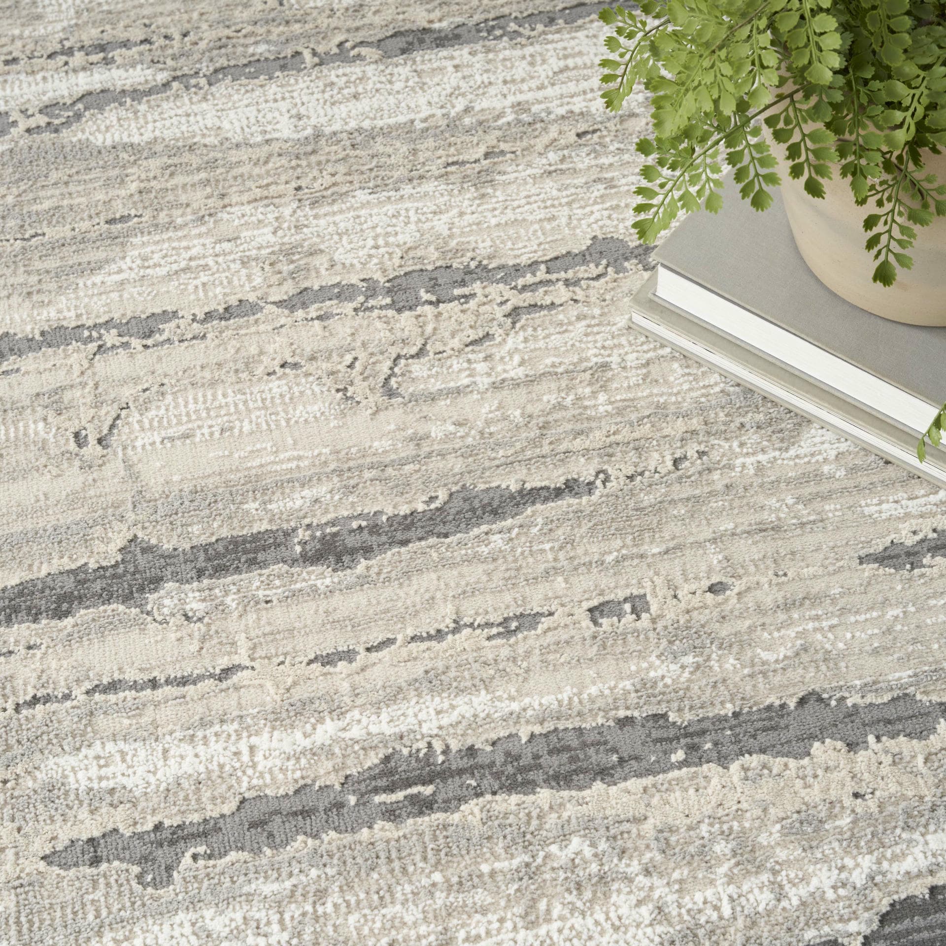 SUSTAINABLE TRENDS - SUT03 - Ivory Multicolour rug, photo 8