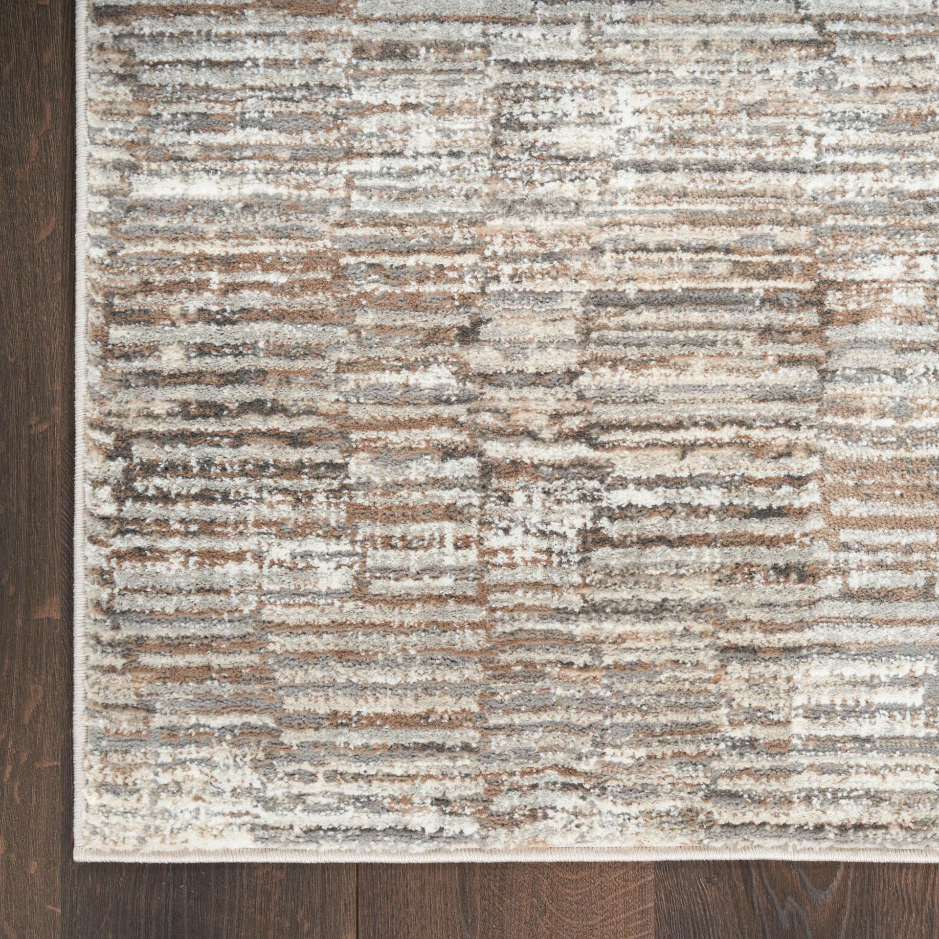SUSTAINABLE TRENDS - SUT06 - Ivory Mocha rug, photo 6