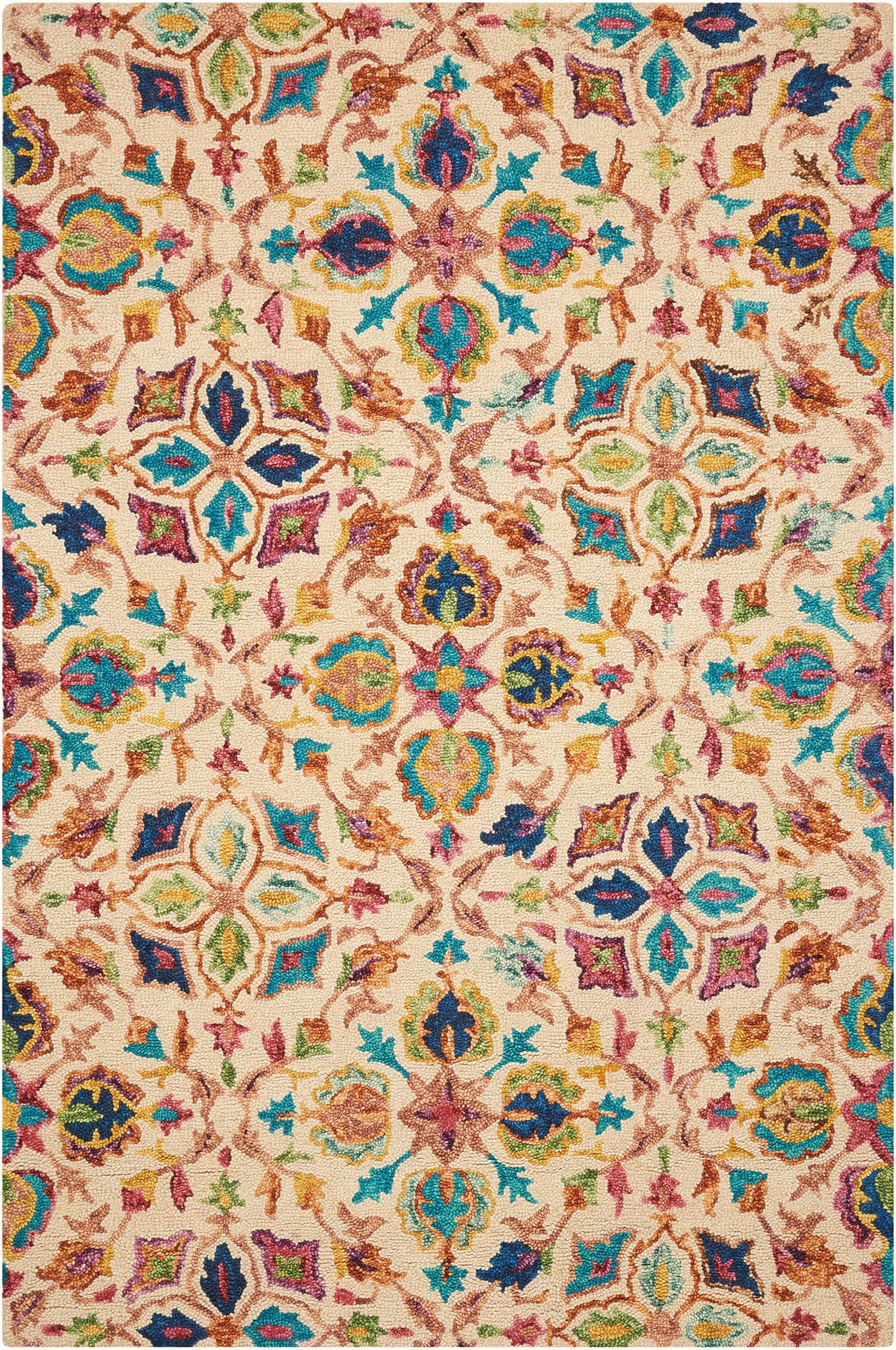 VIBRANT - VIB08 - IVORY rug