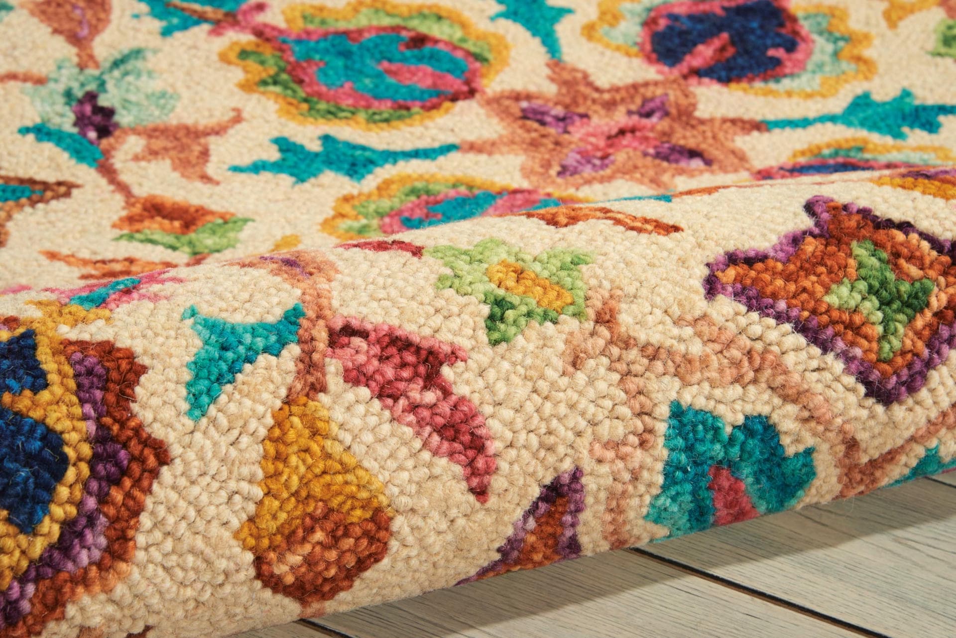 VIBRANT - VIB08 - IVORY rug, photo 4