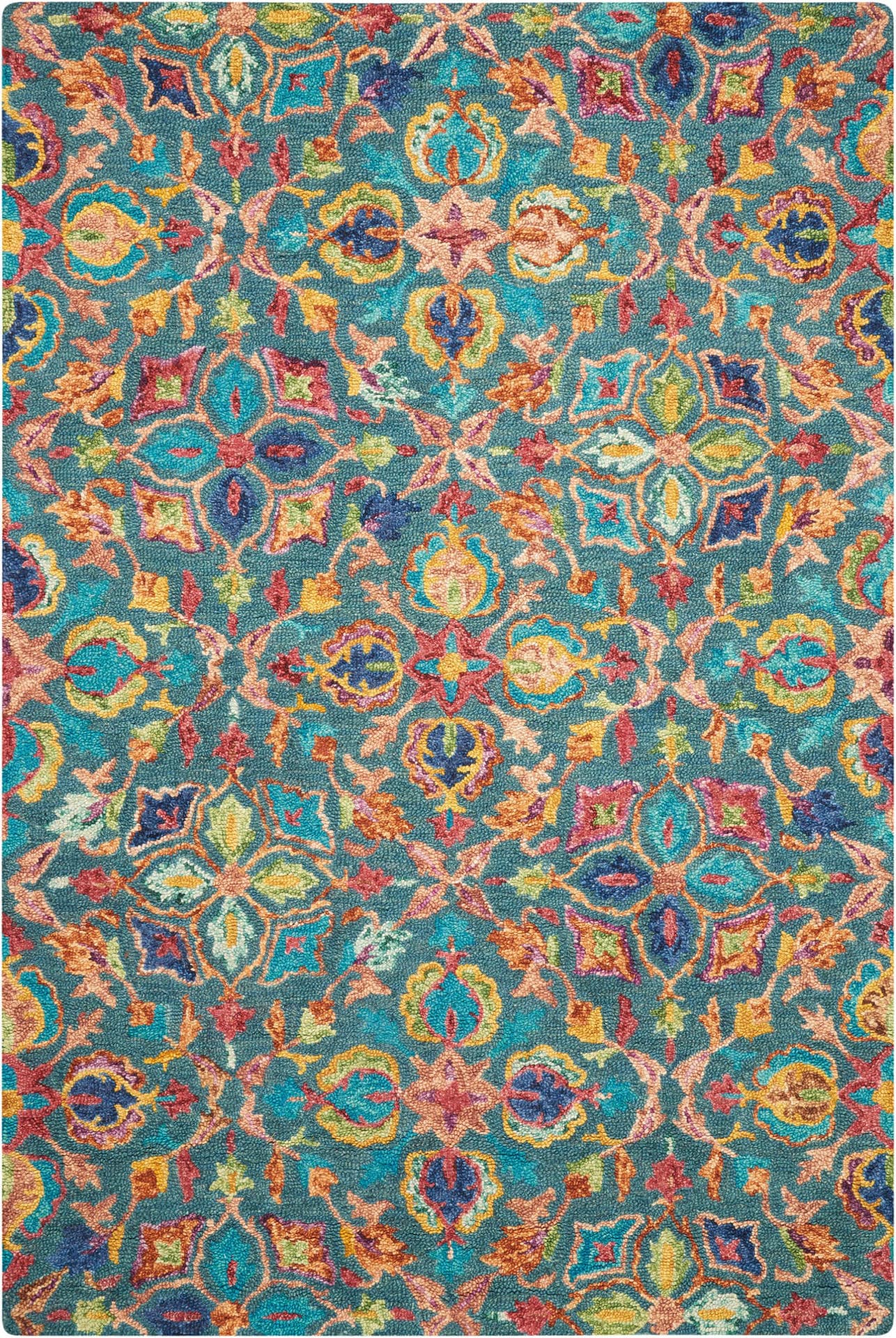 VIBRANT - VIB08 - TEAL rug