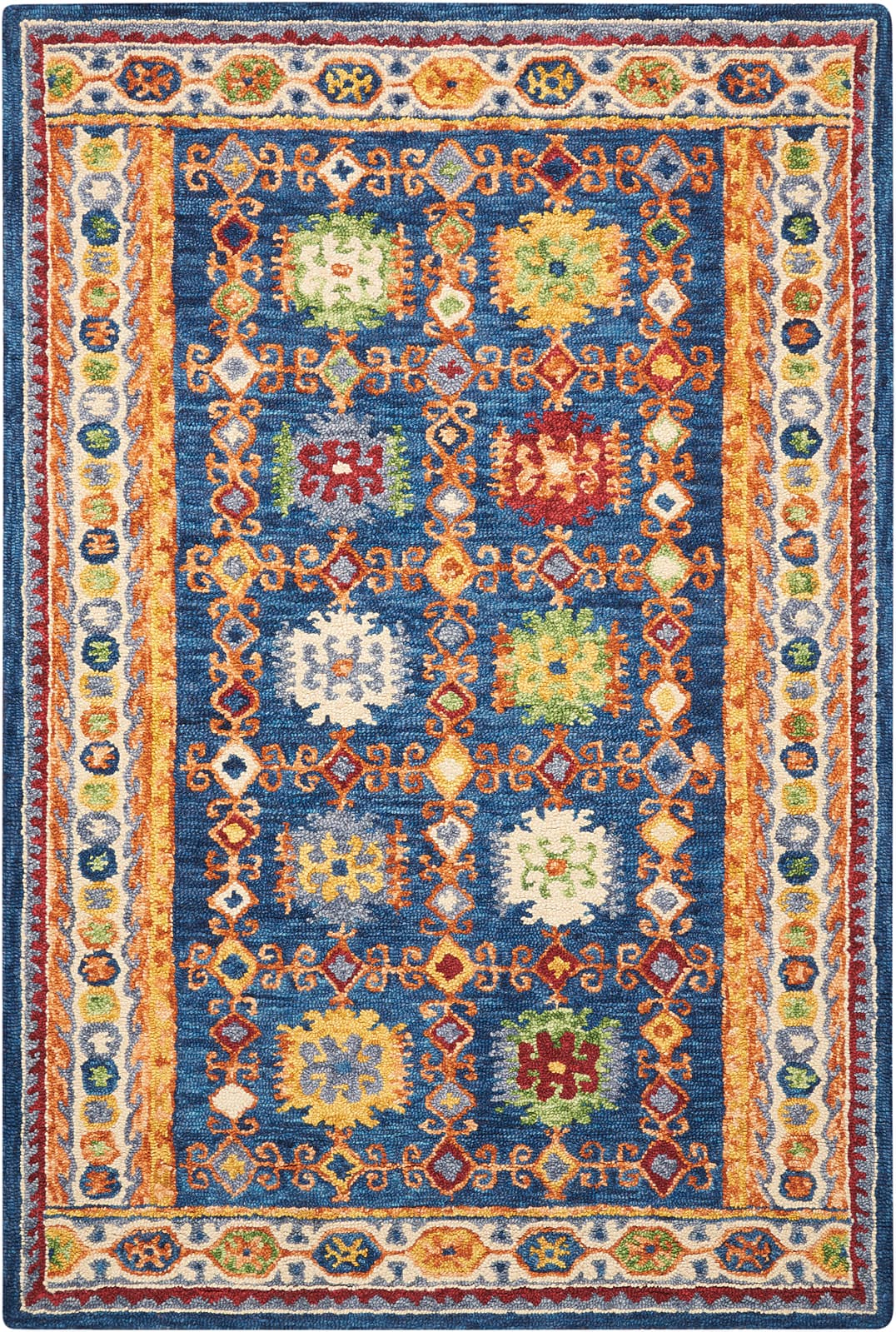VIBRANT - VIB09 - NAVY rug