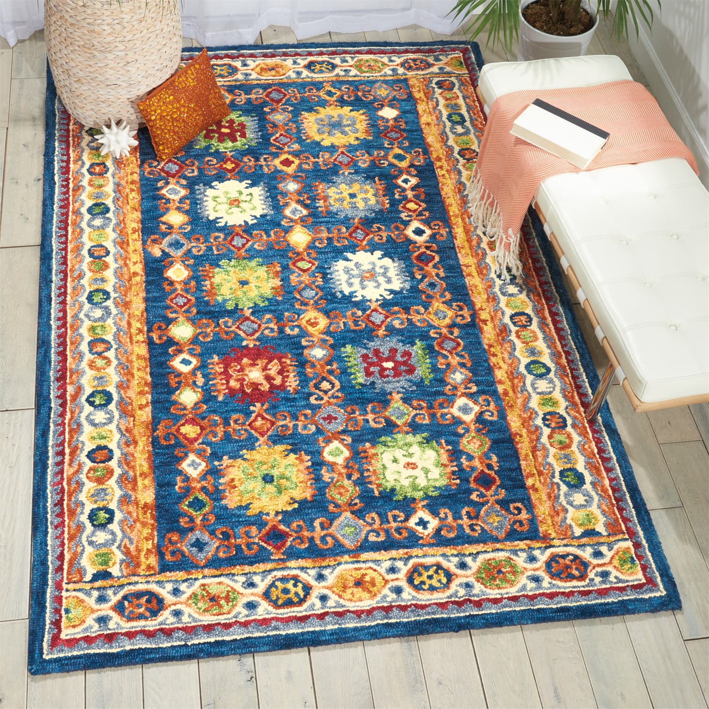 VIBRANT - VIB09 - NAVY rug, photo 4