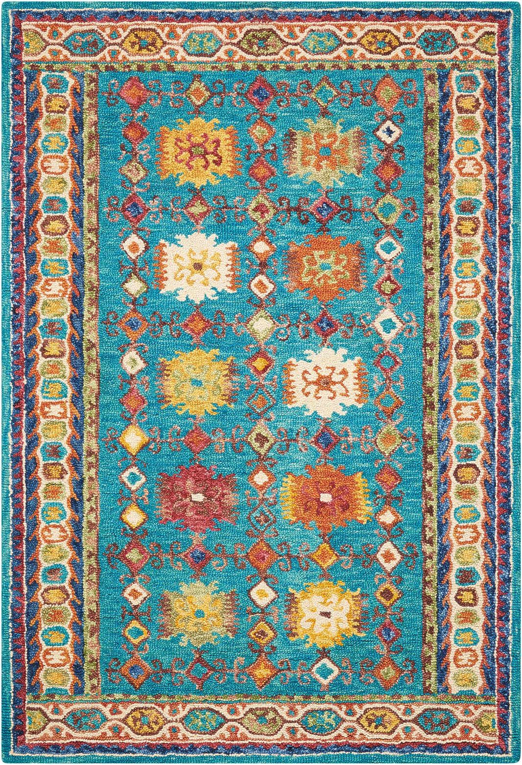 VIBRANT - VIB09 - TEAL rug
