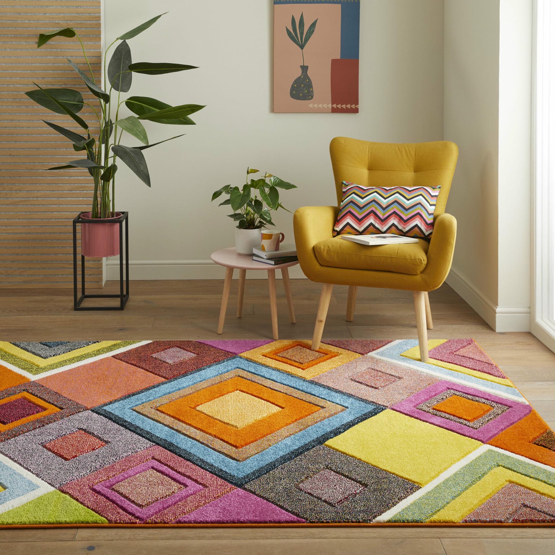 VIVA - VIV104 - Multicolour rug, photo 5