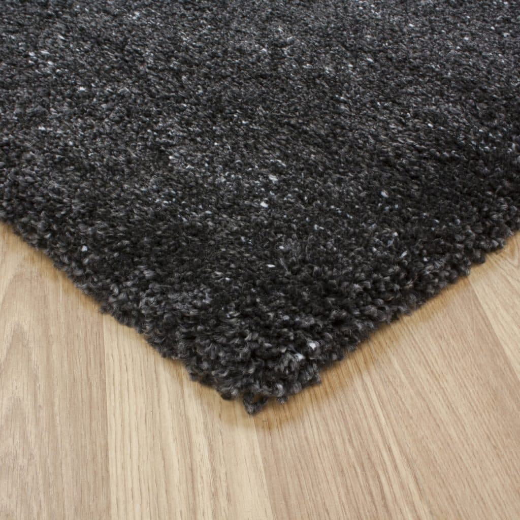 Shaggy Rug - Black ZBK002